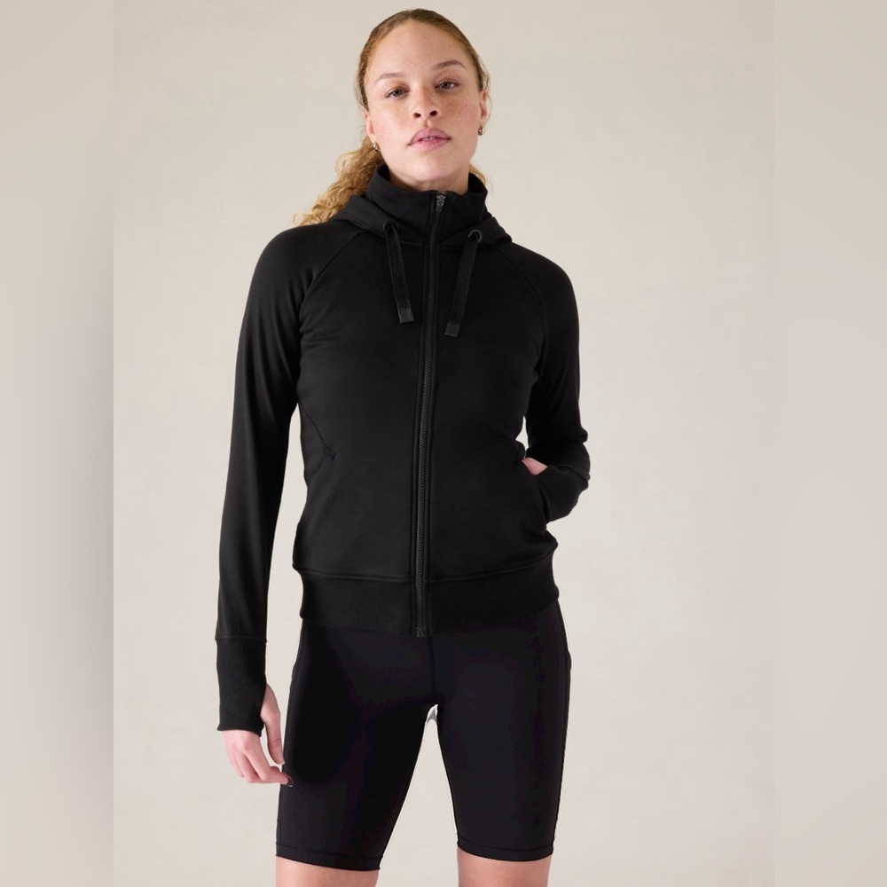2X HP 🎉Athleta Triumph Zip Up Hoodie EUC
